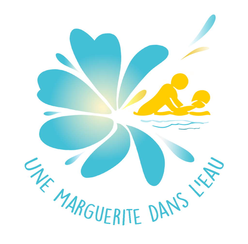 alt="Logo Marguerite dans l’eau, massage bien-être et massage aquatique à Mouthe"